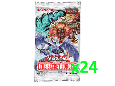 Yugioh - The Secret Forces Booster Pack - Unlimited (Bundle of 24) available at 401 Games Canada