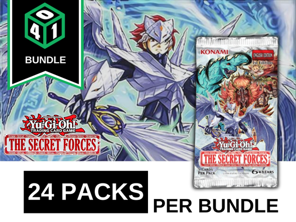 Yugioh - The Secret Forces Booster Pack - 1st Edition (Bundle of 24)