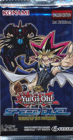 Yugioh - Trials of the Kingdom - Speed Duel Booster Pack available at 401 Games Canada