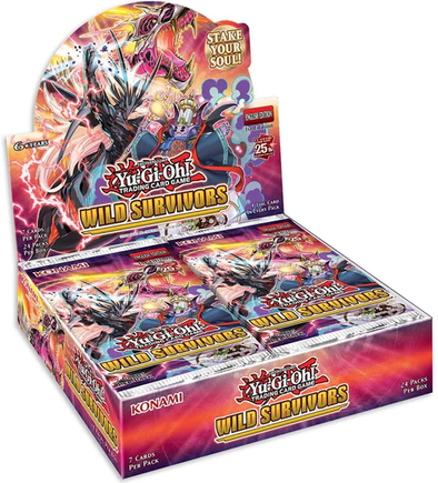 Yugioh - Wild Survivors Booster Box - 1st Edition available at 401 Games Canada