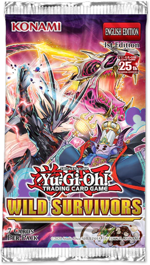 Yugioh - Wild Survivors Booster Pack - 1st Edition available at 401 Games Canada