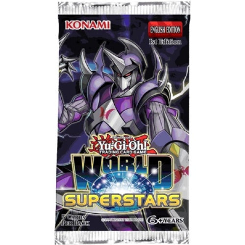 401 Games Canada - Yugioh - World Superstars - Booster Blister Pack