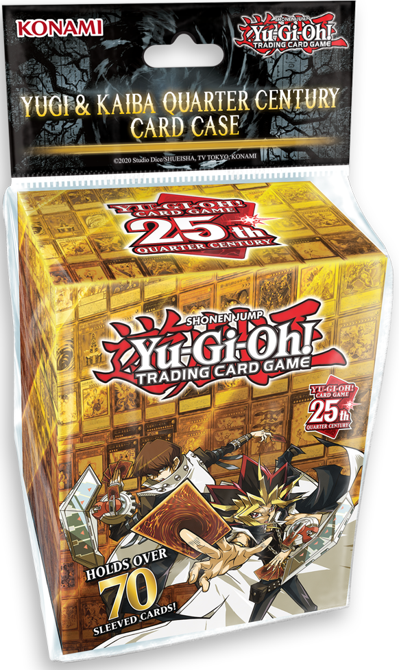 Yugioh - Yugi and Kaiba Quarter Century - Deck Box (Pre-Order) available at 401 Games Canada