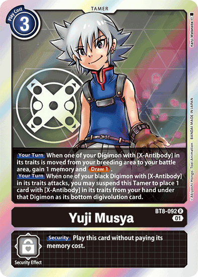 Yuji Musya - BT8-092 - Rare available at 401 Games Canada