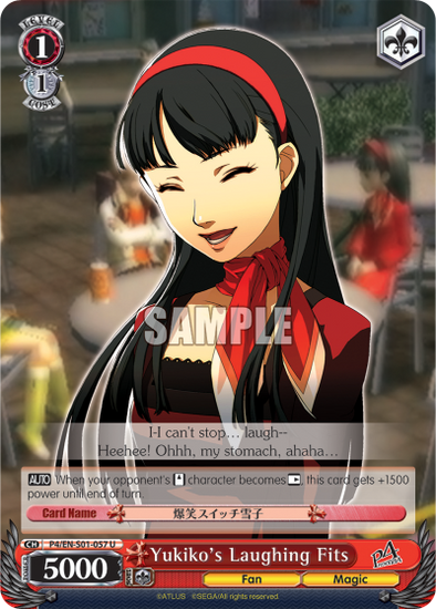 Yukiko's Laughing Fits - P4/EN-S01-057 - Uncommon available at 401 Games Canada