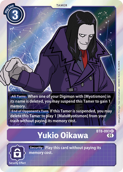 Yukio Oikawa - BT8-093 - Rare available at 401 Games Canada