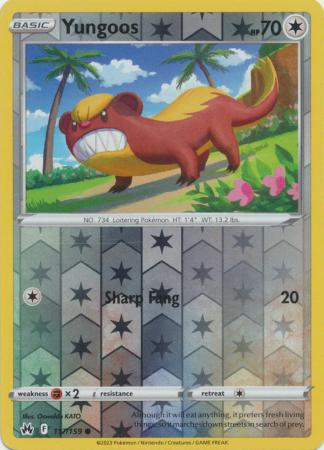 Yungoos - 117/159 - Common - Reverse Holo available at 401 Games Canada