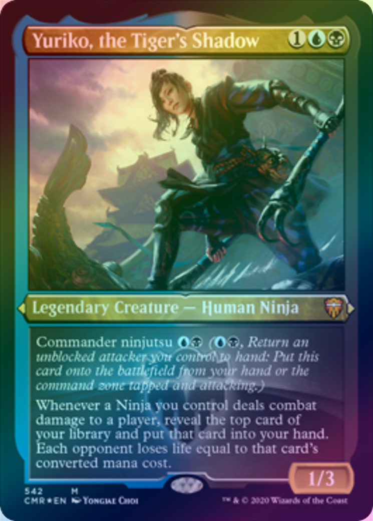 401 Games Canada - Yuriko, the Tiger's Shadow (Etched) (CMR) 401 Games Canada - Yuriko, the Tiger's Shadow (Etched) (CMR)