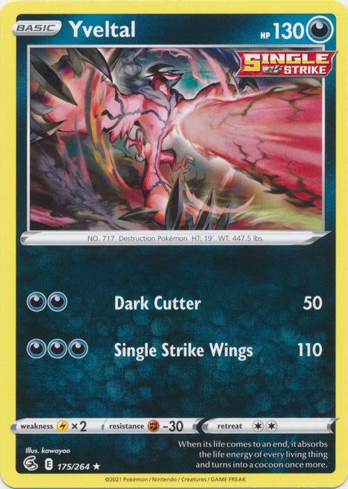 Yveltal - 175/264 - Rare available at 401 Games Canada