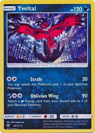 Yveltal - 54/73 - Holo Rare available at 401 Games Canada