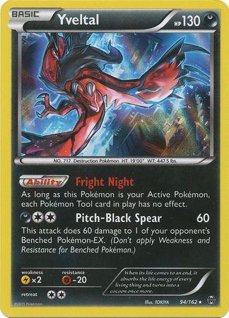 Yveltal - 94/162 - Holo Rare available at 401 Games Canada