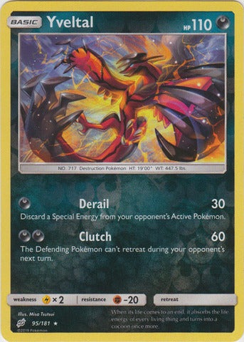 Yveltal - 95/181 - Holo Rare - Reverse Holo available at 401 Games Canada