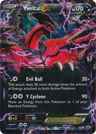 Yveltal EX - XY08 - Ultra Rare Promo available at 401 Games Canada
