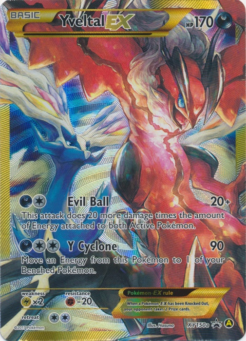 Yveltal EX - XY150a - Alternate Art Promo available at 401 Games Canada