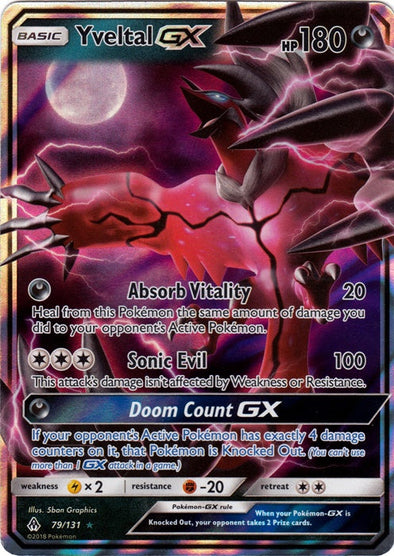 Yveltal GX - 79/131 - Ultra Rare available at 401 Games Canada