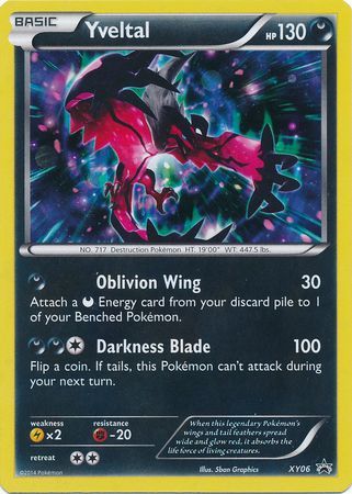 Yveltal - XY06 - Holo Promo available at 401 Games Canada