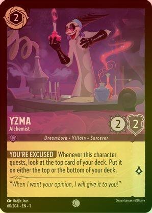 401 Games Canada - Yzma (Alchemist) - 60/204 - Common (Foil) 401 Games Canada - Yzma (Alchemist) - 60/204 - Common (Foil)