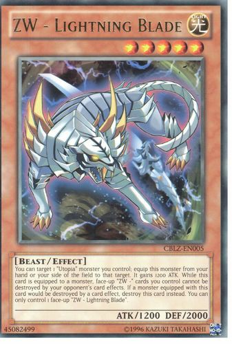 ZW - Lightning Blade - CBLZ-EN005 - Rare - Unlimited available at 401 Games Canada