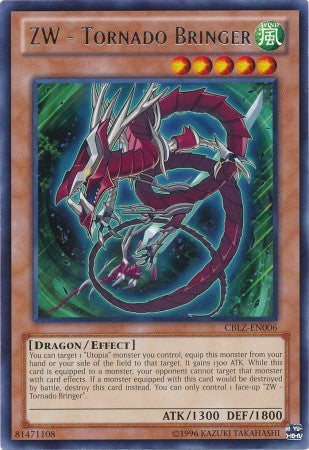 ZW - Tornado Bringer - CBLZ-EN006 - Rare - Unlimited available at 401 Games Canada