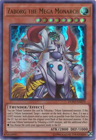 Zaborg the Mega Monarch - DUPO-EN079 - Ultra Rare - Unlimited available at 401 Games Canada