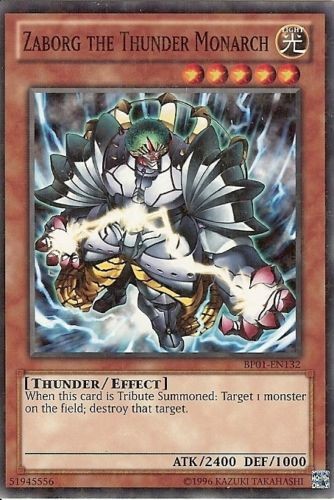 Zaborg the Thunder Monarch - BP01-EN132 - Starfoil Rare - Unlimited available at 401 Games Canada