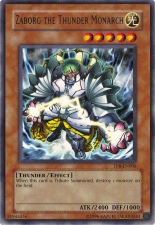 Zaborg the Thunder Monarch - TP8-EN006 - Rare available at 401 Games Canada