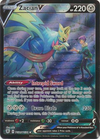 Zacian V - TG21/TG30 - Ultra Rare available at 401 Games Canada
