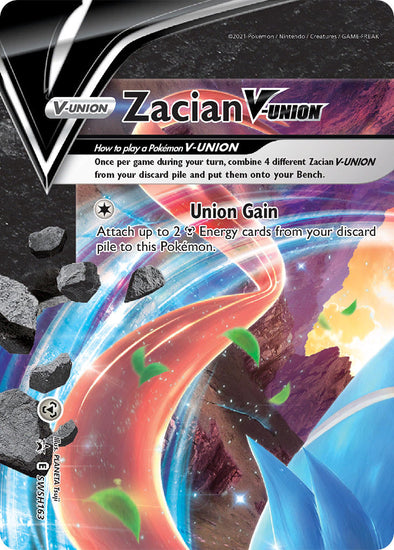 Zacian V-UNION - SWSH163 - Promo available at 401 Games Canada