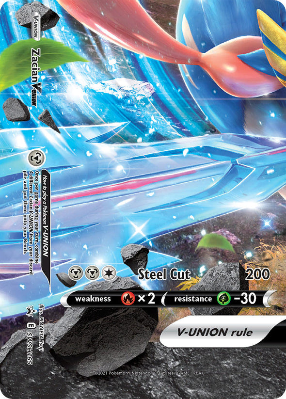 Zacian V-UNION - SWSH165 - Promo available at 401 Games Canada