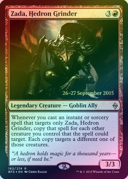 401 Games Canada - Zada, Hedron Grinder - Prerelease Promo (Foil