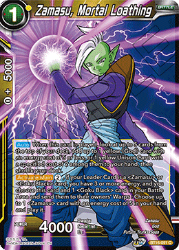 Zamasu, Mortal Loathing - BT16-091 - Common (Foil) available at 401 Games Canada