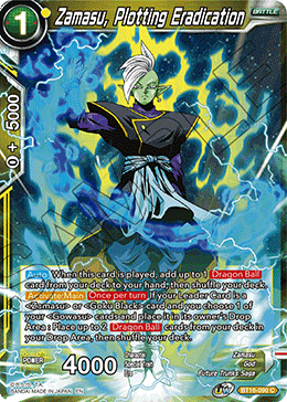 Zamasu, Plotting Eradication - BT16-090 - Common (Foil) available at 401 Games Canada