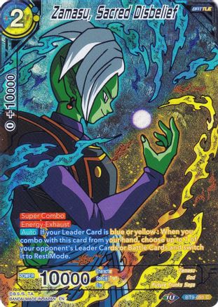 Zamasu, Sacred Disbelief - BT9-091 - Promo (Collector's Selection Vol. 2) available at 401 Games Canada