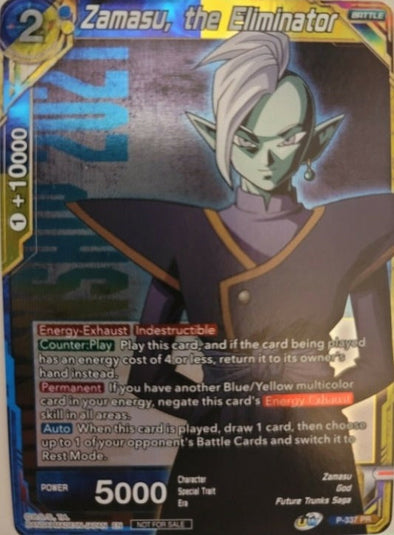 Zamasu, the Eliminator - P-337 - Promo (Championship 2021) available at 401 Games Canada