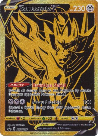 Zamazenta V - SWSH077 - Promo available at 401 Games Canada