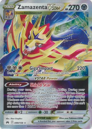 Zamazenta VSTAR - 099/159 - Ultra Rare available at 401 Games Canada