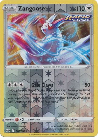 Zangoose - 120/198 - Rare - Reverse Holo available at 401 Games Canada