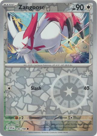 Zangoose - 146/198 - Common - Reverse Holo available at 401 Games Canada