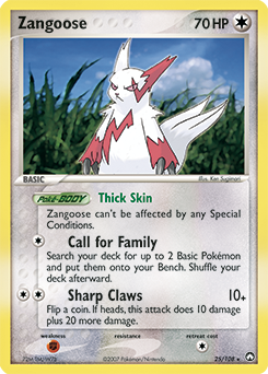 Zangoose - 25/108 - Rare available at 401 Games Canada