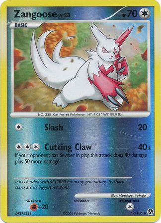 Zangoose - 59/106 - Uncommon - Reverse Holo available at 401 Games Canada