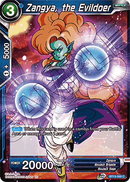 Zangya, the Evildoer - BT13-050 - Common available at 401 Games Canada