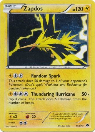 Zapdos - 41/99 - Alternate Holo - Promo available at 401 Games Canada