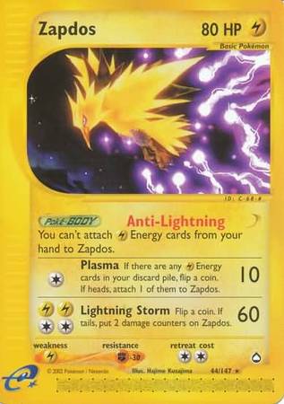 Zapdos - 44/147 - Rare available at 401 Games Canada