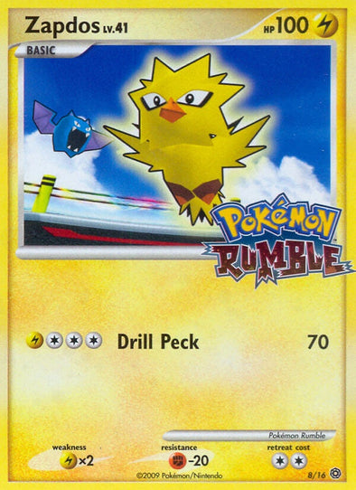 Zapdos - 8/16 - Rare available at 401 Games Canada