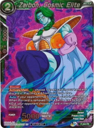 Zarbon, Cosmic Elite - P-223 - Promo (Player's Choice) available at 401 Games Canada