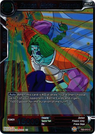 Zarbon, Hidden Potential (FOIL) available at 401 Games Canada