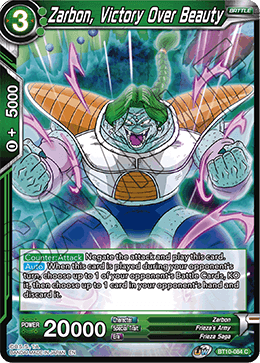 Zarbon, Victory Over Beauty - BT10-084 - Common available at 401 Games Canada