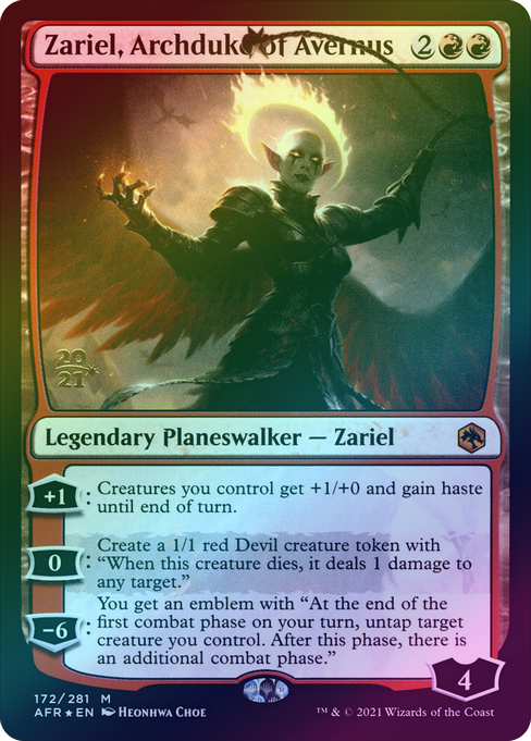 zariel mtg card 401 Games Canada - Zariel, Archduke of Avernus