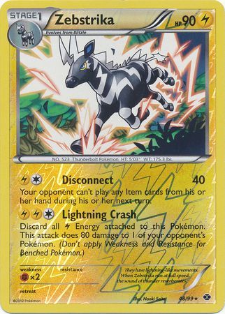 Zebstrika - 48/99 - Rare - Reverse Holo available at 401 Games Canada