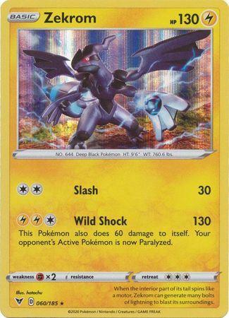 Zekrom - 060/185 - Holo Rare available at 401 Games Canada